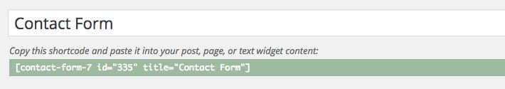 contact-form-7-shortcode