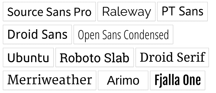 8 Best Fonts For Your Website