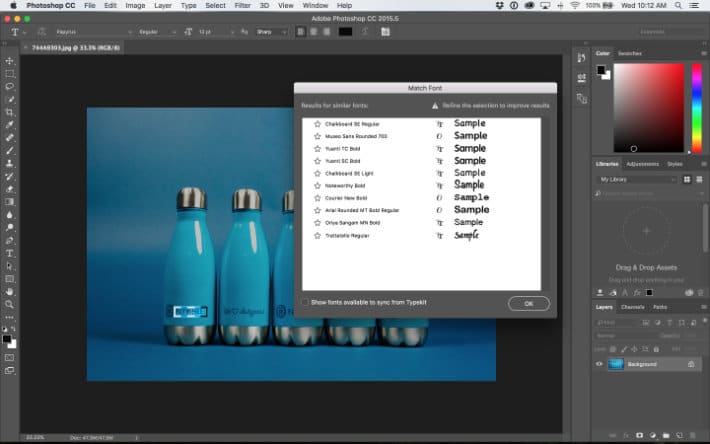 photoshop-match-font-suggestions