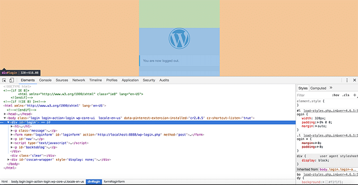 Changing the logo on a WordPress login page