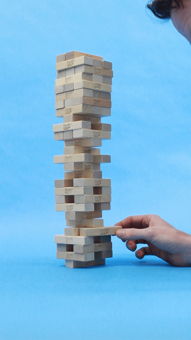 Jenga tower