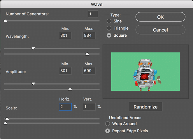 Moving Dots Animation Generator - Glitch Art