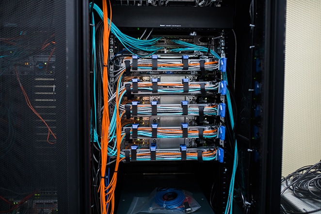 Photo of a server